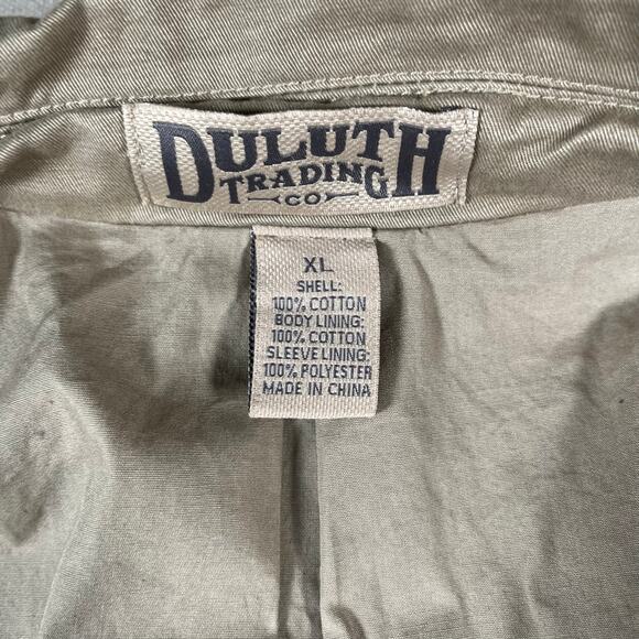 Duluth Trading Chore Coat Men’s XL Beige Barn Jacket - Picture 9 of 9